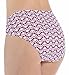 Fruit of the Loom Women's 6 Pack Comfort Covered Waistband Hi-Cut Panties