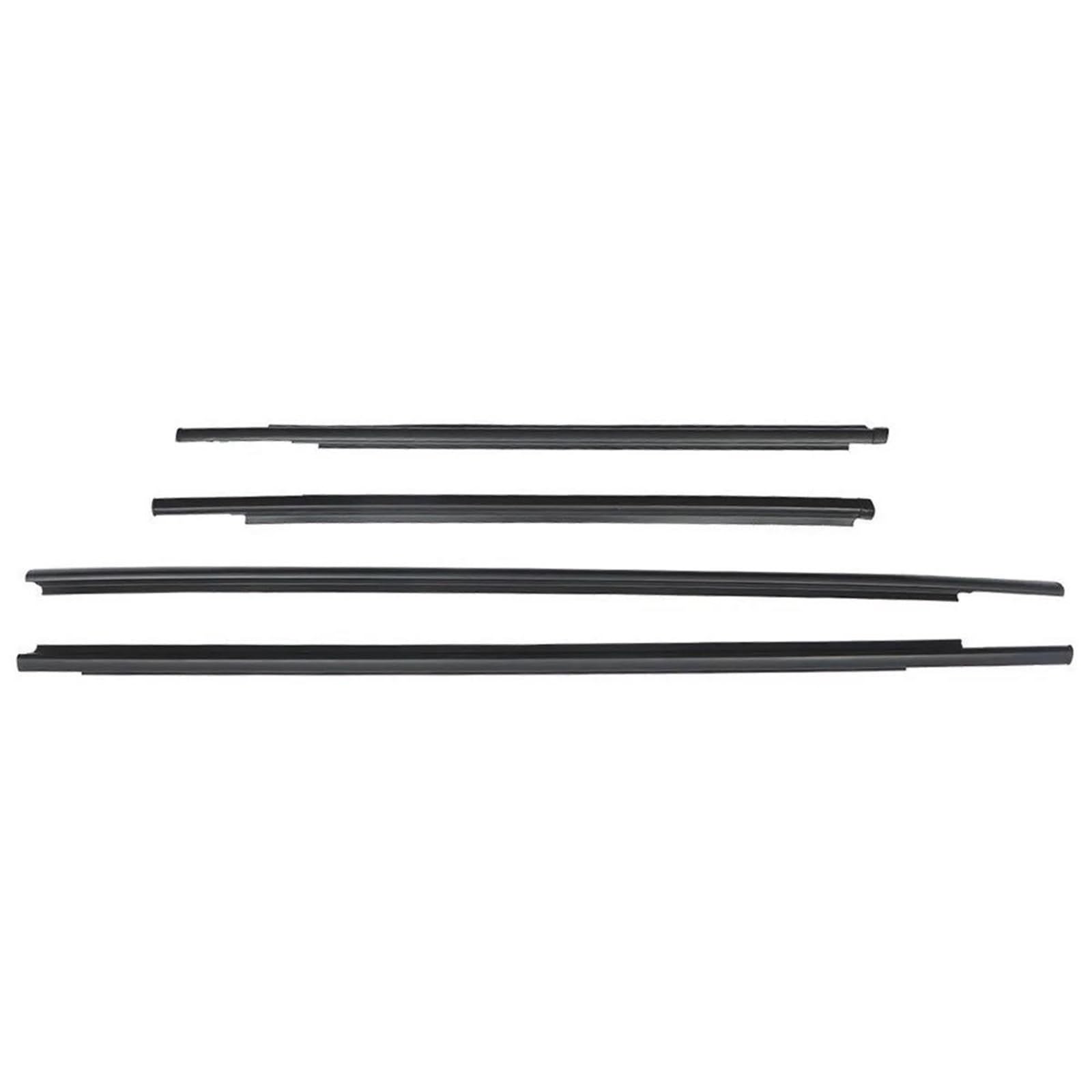 Car Outer Windows Rubber Weatherstrip Pressure Strip Sealing Belt Moulding Trim for Toyota for Yaris Sedan 2007-2016 AJOHBM