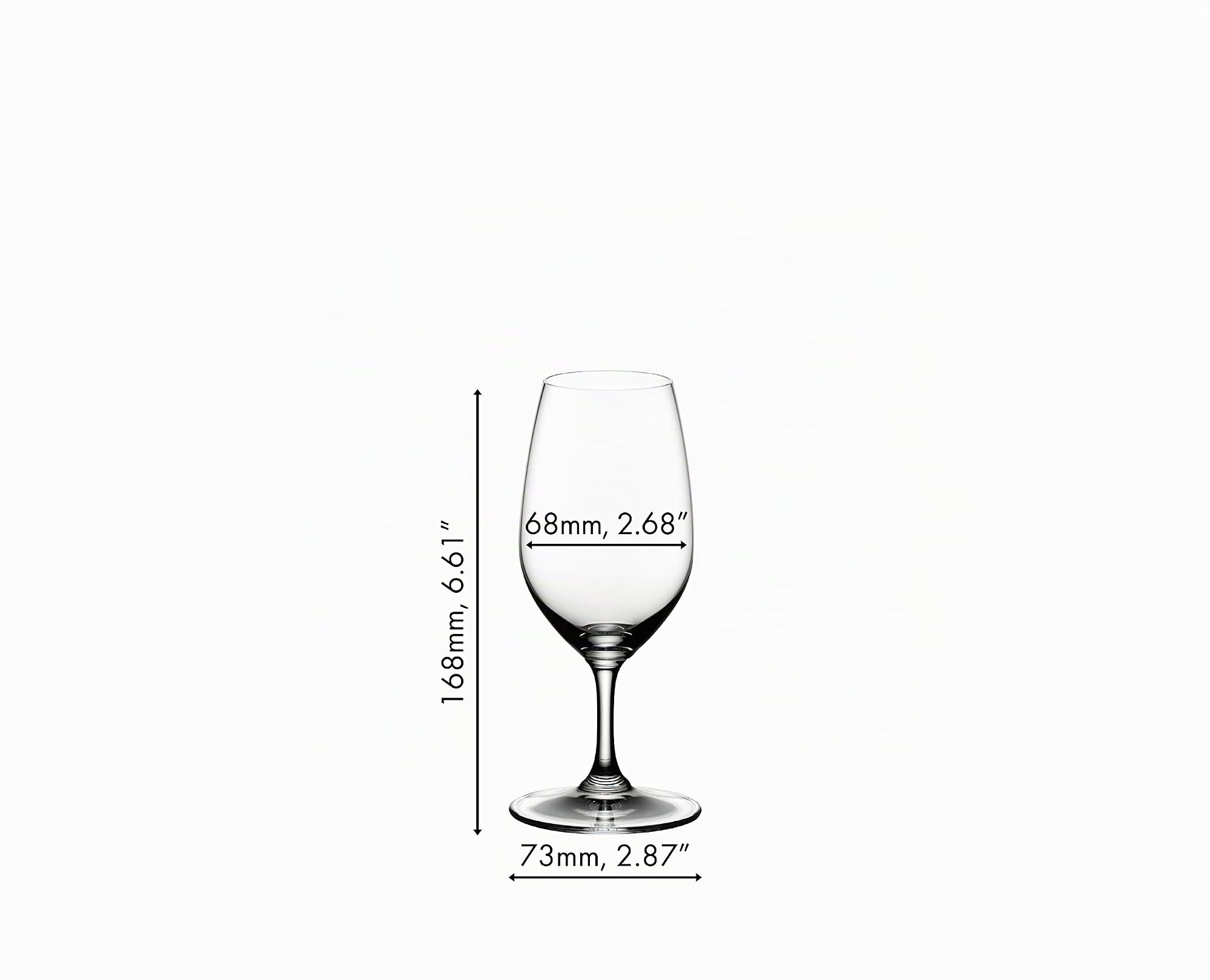 Riedel Vinum Port Copa de Vino, Cristal, Multicolor, 18.5x9.2x23.7 cm, 2 Unidades