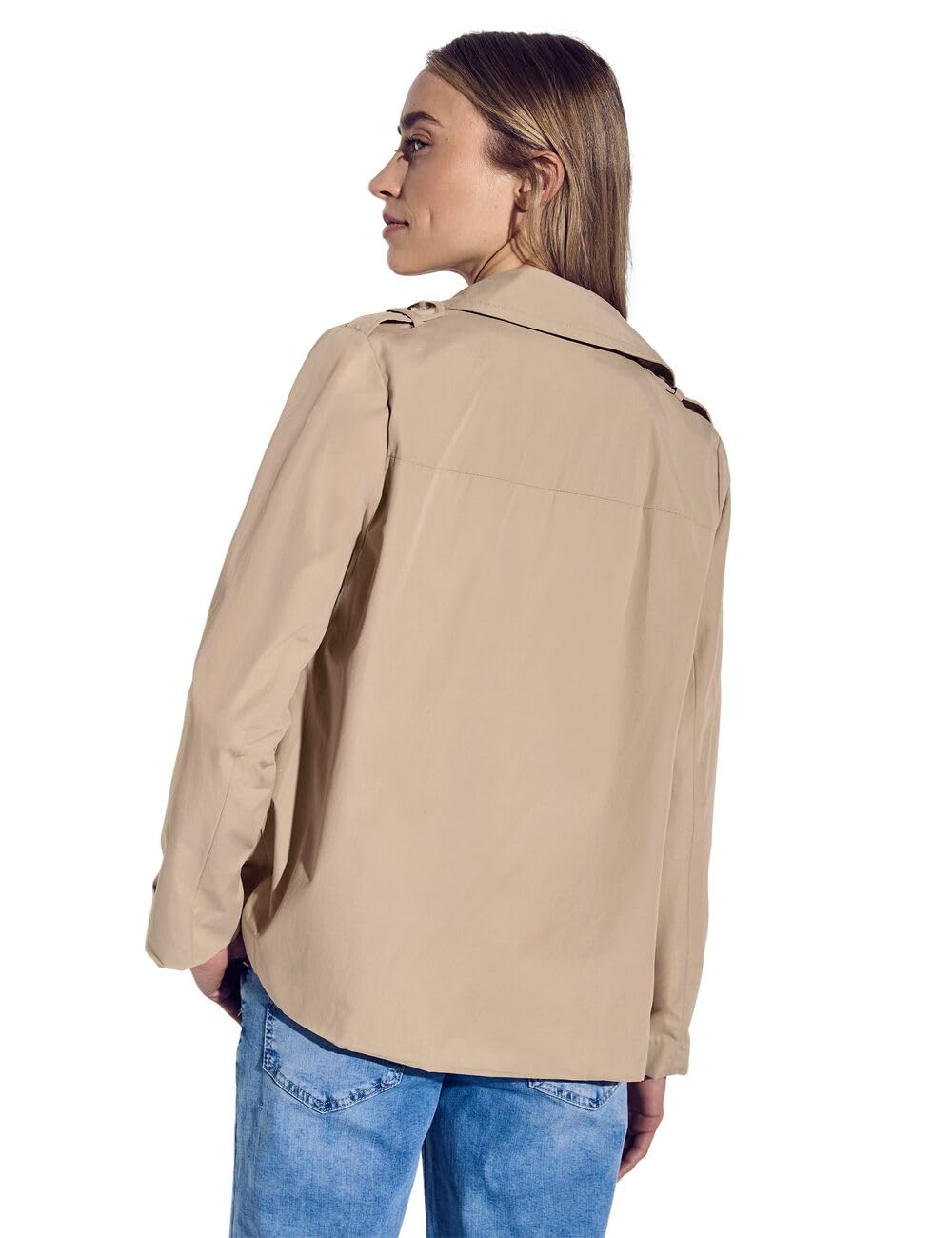 Street One Damen Doppelreihiger Trenchcoat