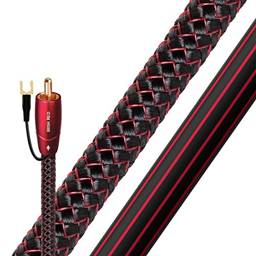 AudioQuest Irish Red RCA Male to RCA Male Subwoofer Cable - 52.49 ft. (16m)