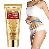 Slimming Cream Abnehmenstraffung Creme Slim Massage Creme Fett Burner Schlankheitscreme Massage Hot Anti-Cellulite K?rperpackung Gel mit Natürliche pflanzliche Essenz 60g