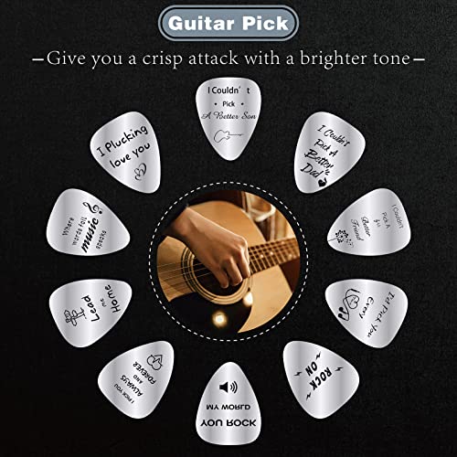 CREATCABIN 2 médiators de Guitare I Pick You Always and Forever Cadeau Musical Médiator de Guitare Électrique pour… - Les Beatles, Paul McCartney, John Lennon, RIngo Starr, George Harrison CREATCABIN 2 médiators de Guitare I Pick You Always and Forever Cadeau Musical Médiator de Guitare Électrique pour… – Image 8