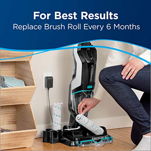 Image of BISSELL Multi Surface Brush Roll, New Genuine OEM Part 2787, for use in BISSELL Crosswave Cordless Max 2554A (Pack of 6)