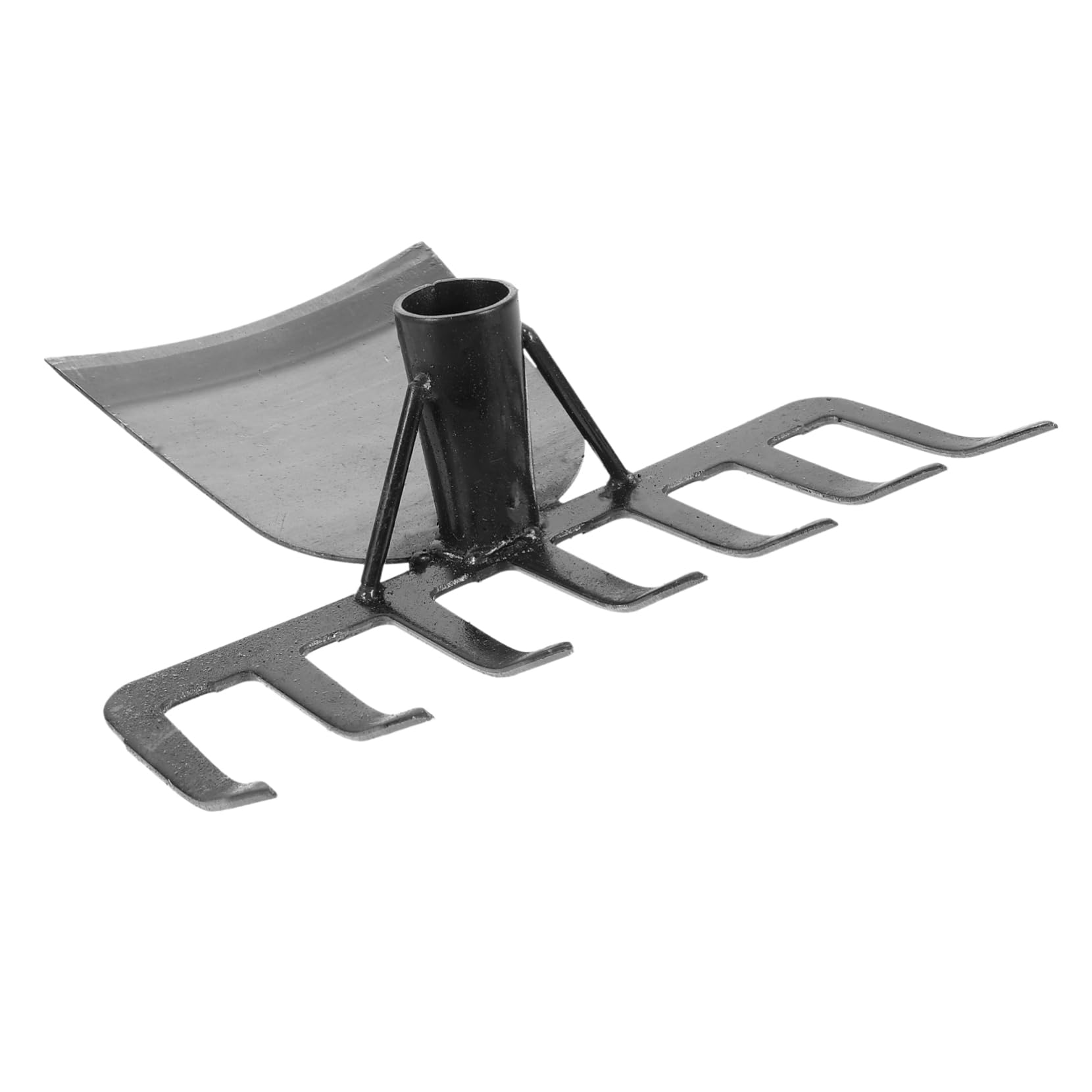 KONTONTY Versatile Gardening Hoe with Rake Sturdy Garden Tool for Digging Loosening Soil and Planting for Garden Lovers and Present Giving