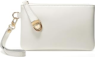 PU Leather Wristlet Purse for Women - Sleek Clutch Purse - Women's Wrist...