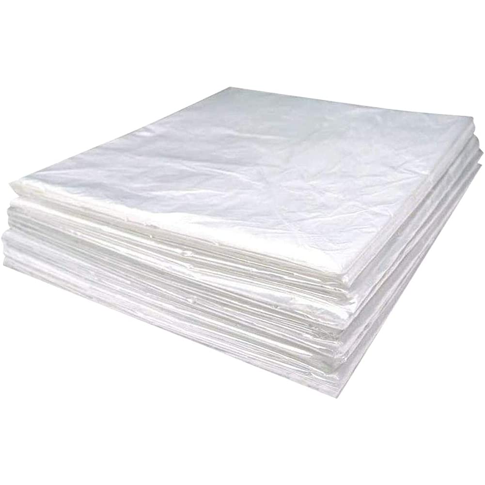 TEMKIN Bolsas de Sauna, láminas de plástico para Envoltura Corporal utilizadas Dentro de una Manta de Sauna de Infrarrojos lejanos, 86 x 47 Pulgadas, Paquete de 50 Unidades
