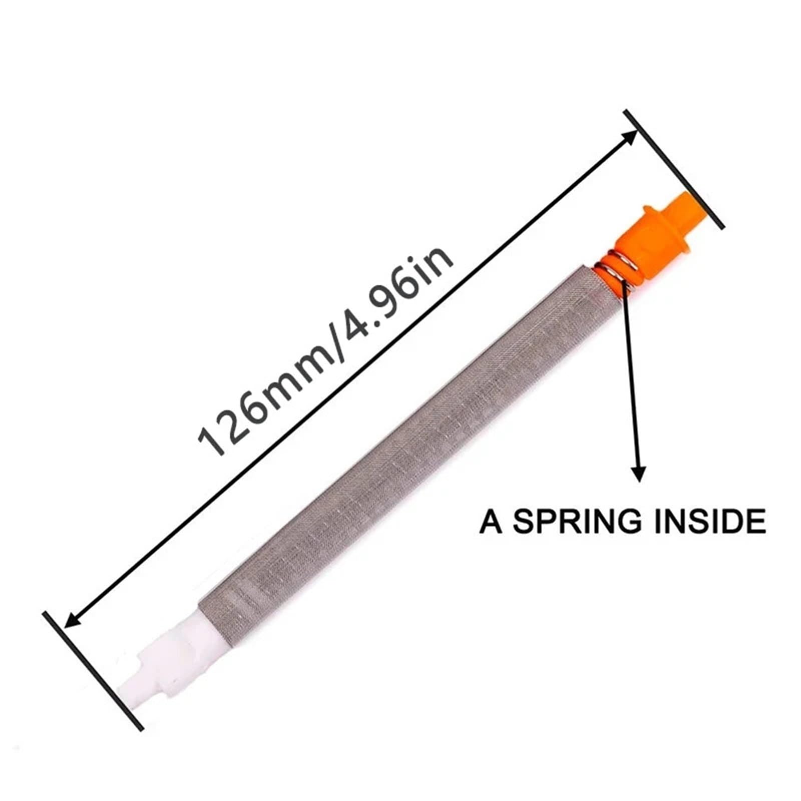 5 Filtros De Repuesto For Pistola Pulverizadora Sin Aire Malla 50/100, Compatibles Con La Herramienta Reparación Pistolas Pulverizadoras Gr&aco(5pcs 100mesh)
