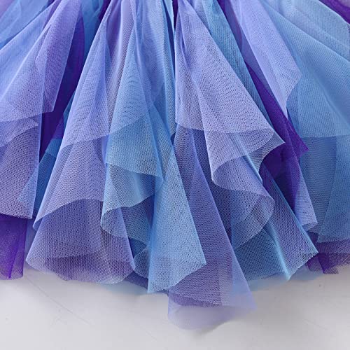 Dxton Skirt For Toddler Girls Outfits Tulle Skirt For 2-8 Years Sk219 6T #TOP6