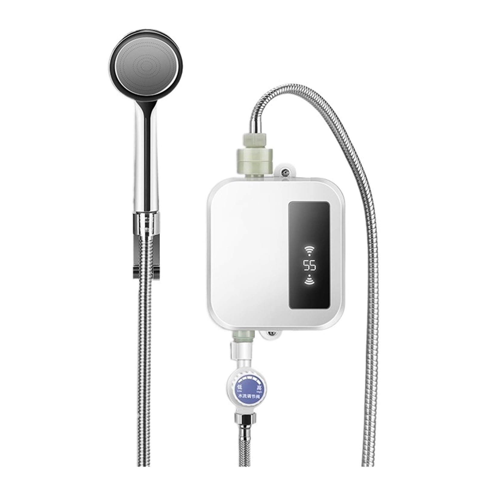 Calentador De Agua Eléctrico De 3500W, Cocina Instantánea, Baño, Calefacción 3S, Grifo De Agua Sin Tanque, Pantalla De Temperatura, Ducha De Calefacción