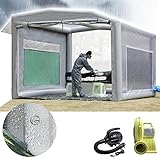 Sewinfla New Version Airtight Waterproof Paint Booth,...
