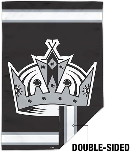 Miniatura 2 de Bandera de jardín con logotipo de Los Angeles Kings de la NHL