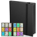 VYYTYYA Raccoglitore Carte da Gioco, 24 Fogli 432 Tasche, Album Carte Collezionabili con A...