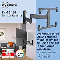 Vogel's Comfort TVM 3465 Schwenkbare OLED TV-Wandhalterung für 32-65 Zoll – Ansicht 2