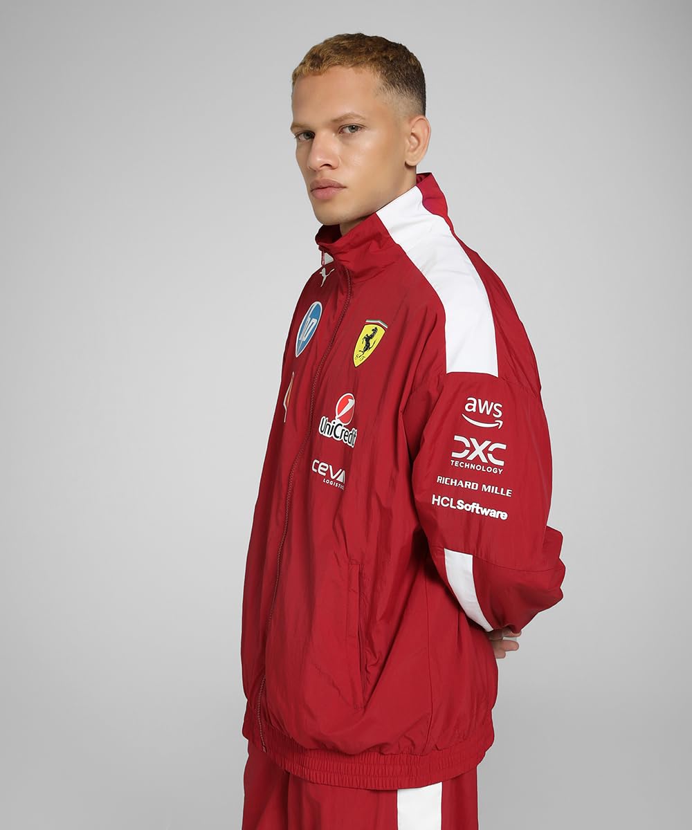 PUMA Giacca Oversize Piloti Scuderia Ferrari T7 2025 da Uomo
