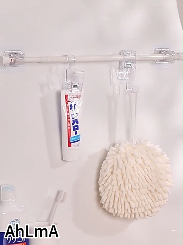 Ganci Adesivi Per Tende - Set Di 8 Pezzi, Per Tende Fino A 2.2 Cm, Senza Fori - Foto 14