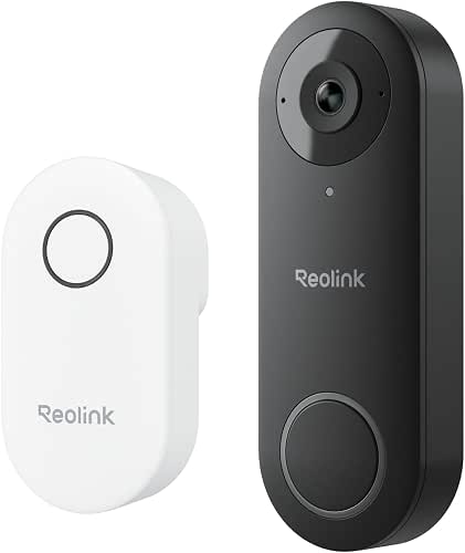 REOLINK Video Doorbell WiFi Camera - Wired 2K Outdoor, 5G&2.4G