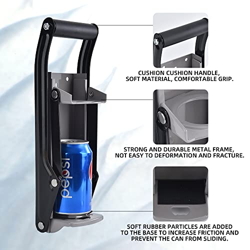 Cnaodun Can Crusher For Recycling Heavy Duty Aluminum Wall Mounted Can Crusher, Soda Beer Can Smasher With Bottle Opener For 12 Oz And 16 Oz Cans #TOP2
