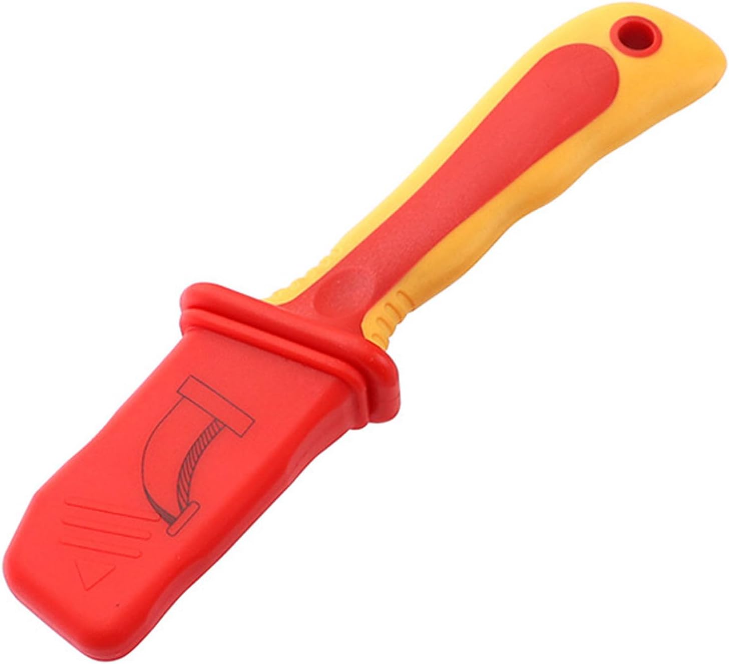 Dismantling Knife, 1000V Insulated Anti Magnetic Cable Sheath Stripping Tool with Comfortable Handle for Electrician, Instrument Installation and Maintenance