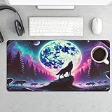 clavier souris xbox one jeux compatible Base antidérapante en caoutchouc : Doté d'une base texturée en caoutchouc naturel qui maintient le tapis de souris fermement en place, évitant tout glissement ou mouvement pendant les jeux ou l'utilisation bureautique.