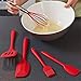 Produktbild Ko878061 Kochutensilien-Set aus Silikon, Pfannenwender, Pfannenwender, Backpinsel, Schneebesen, Küchenutensilien, Zubehör, 5 Stück