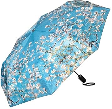 Stormparaplu Opvouwbaar Zak Paraplu Stormproof Knop Automatisch