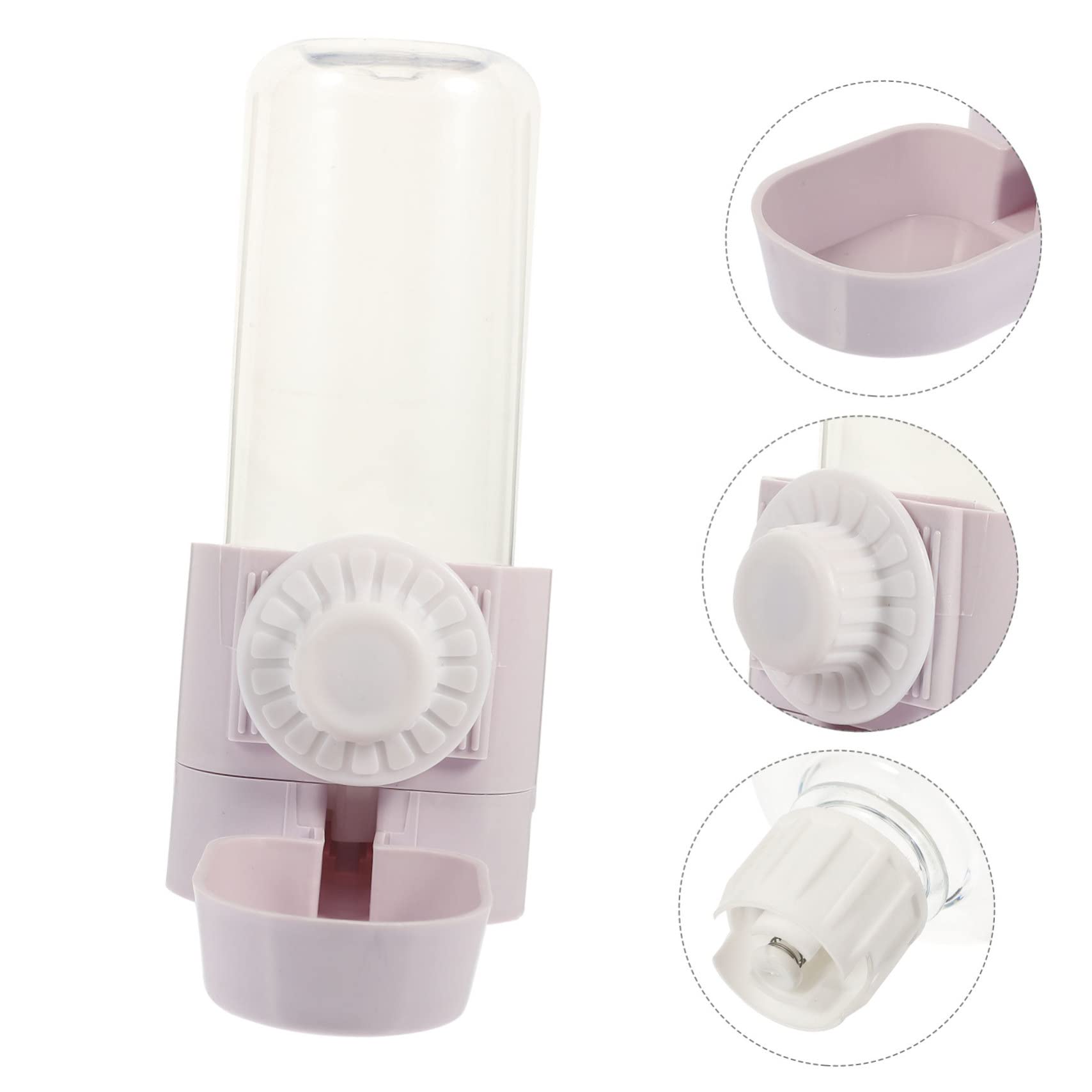 VANZACK 3pièces Bouteille Eau pour Animaux De Compagnie Abreuvoir Suspendu pour Rongeurs Lapins Et Hamsters Distributeur Automatique sans Fuite pour Cages Accessoire Pratique pour Petits