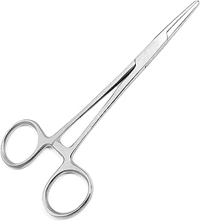 AAProTools Micro Mosquito Hemostat Surgical Forceps Straight 12.5 cm Long Stainless Steel