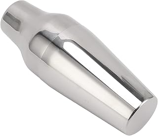 Cocktail Shaker, Martini Mixer Drink Shaker for Bar Home Camping Picnic - Best Stainless Drink Shaker with Smooth and Moisture-Proof, for Lasting Entertainment and Visual Attraction (Silver)