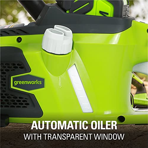 Image of Greenworks 40V 16 inch Brushless Cordless Chainsaw (Great For Tree Felling, Limbing, Pruning, and Firewood / 75+ Compatible Tools), Tool Only