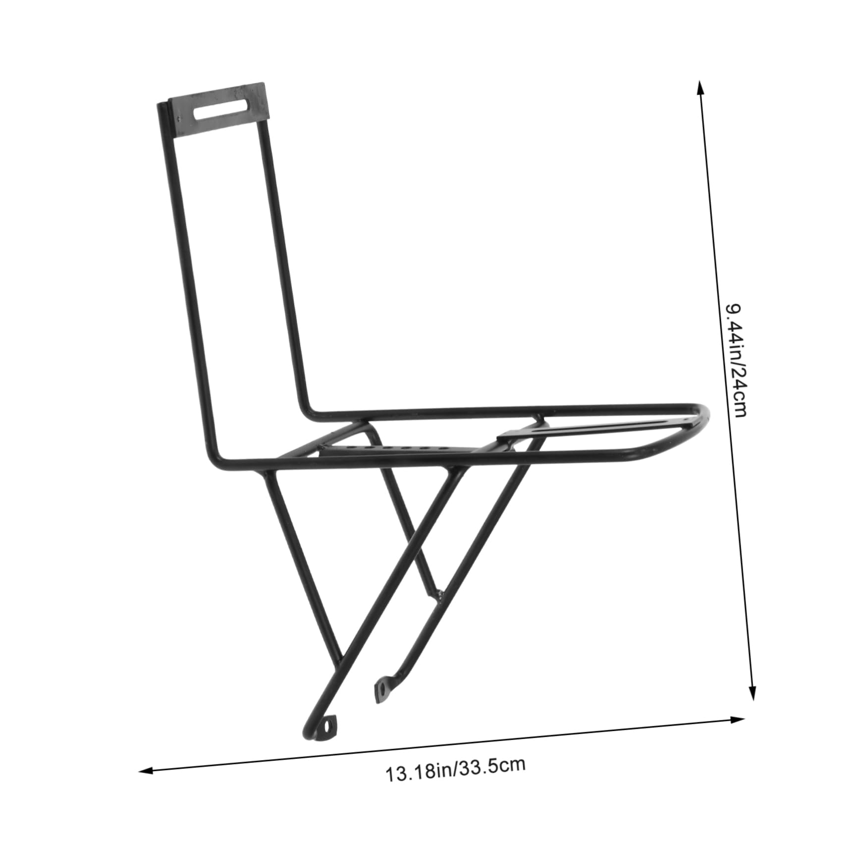 ibasenice Bike Rack Carrier Bike Front Holder Lightweight Long-Lasting Easy to Fit