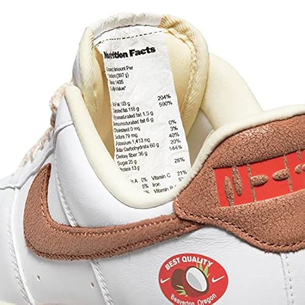 Nike Dames basketbalschoen, kokosnoot