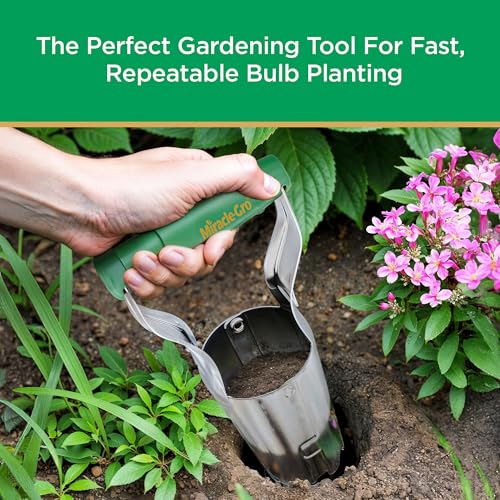Bulb Planter Ajustable de Acero Miracle-Gro miniatura 2