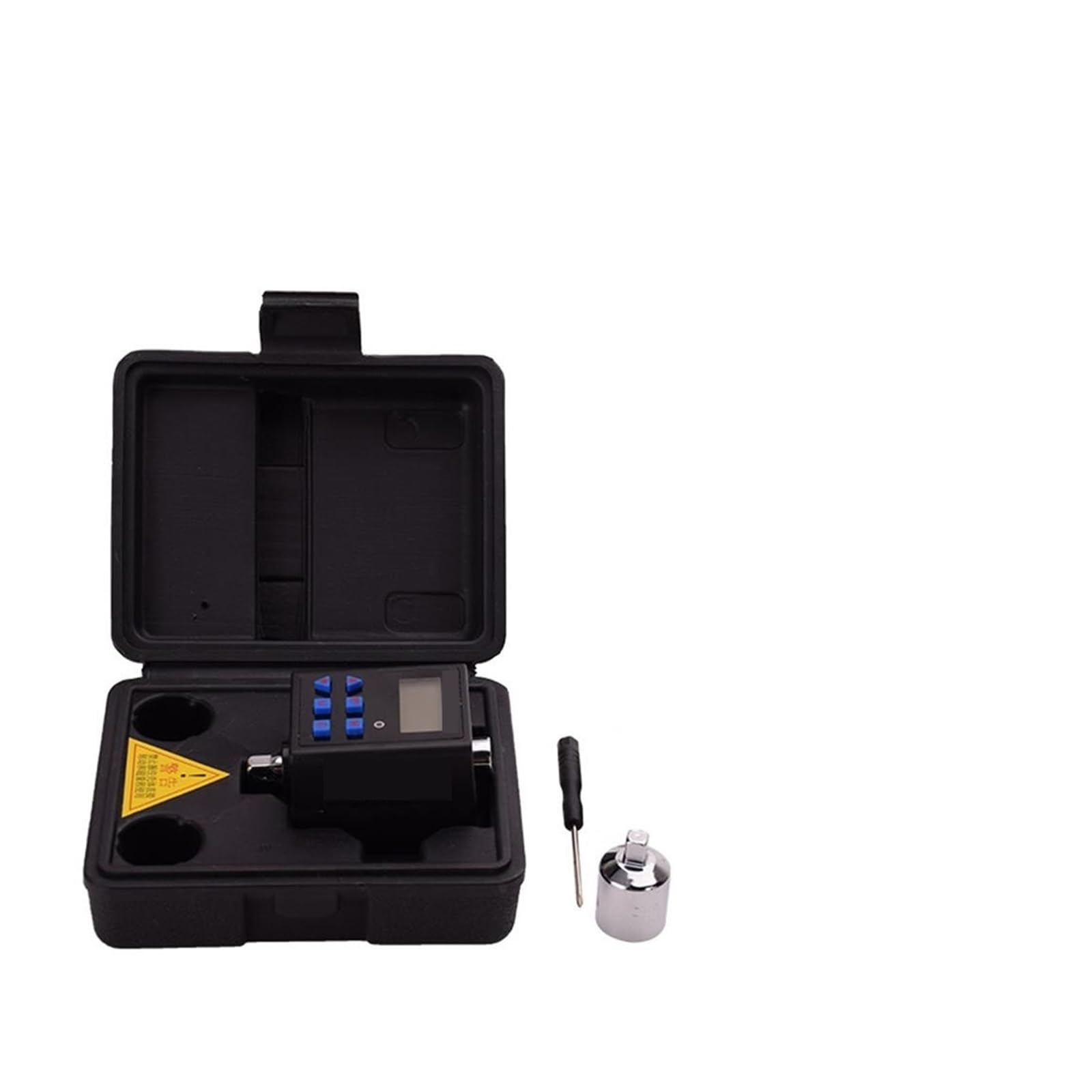 Dinamometrica Digital, Medidor de Torque Digital 0.3-340 NM Adaptador de medidor de Torque Ajustable Llave de torsión electrónica Profesional Herramientas de reparación de inspección(TQA2-030)