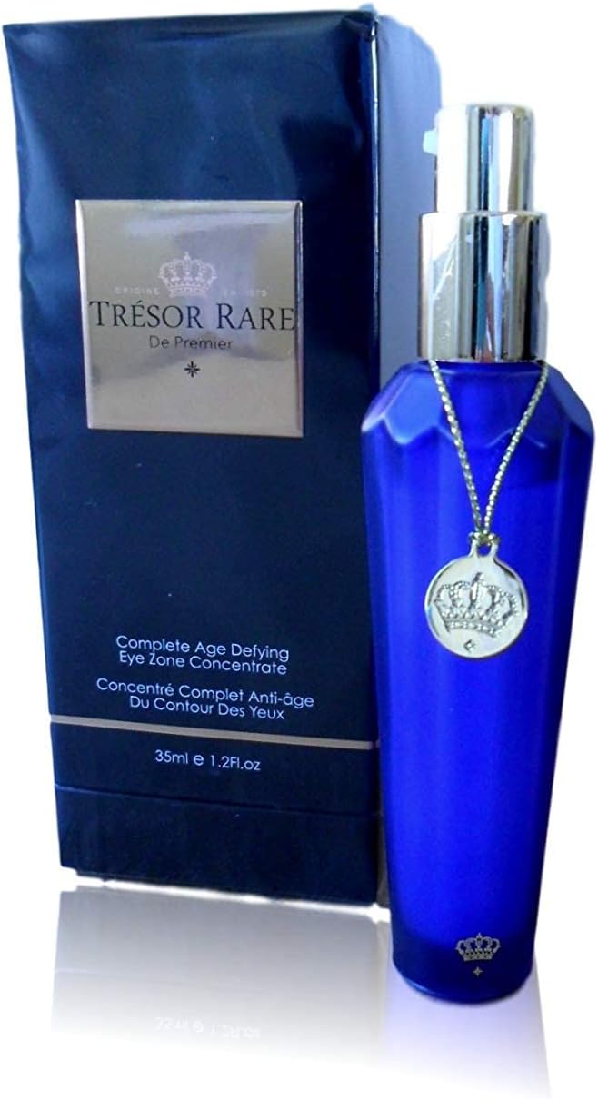 Tresor Rare De Premier Complete Age Defying Skin Care Treatments (Complete Age Defying Eye Zone Concentrate) Unique Expensive Birthday Present for Women Men