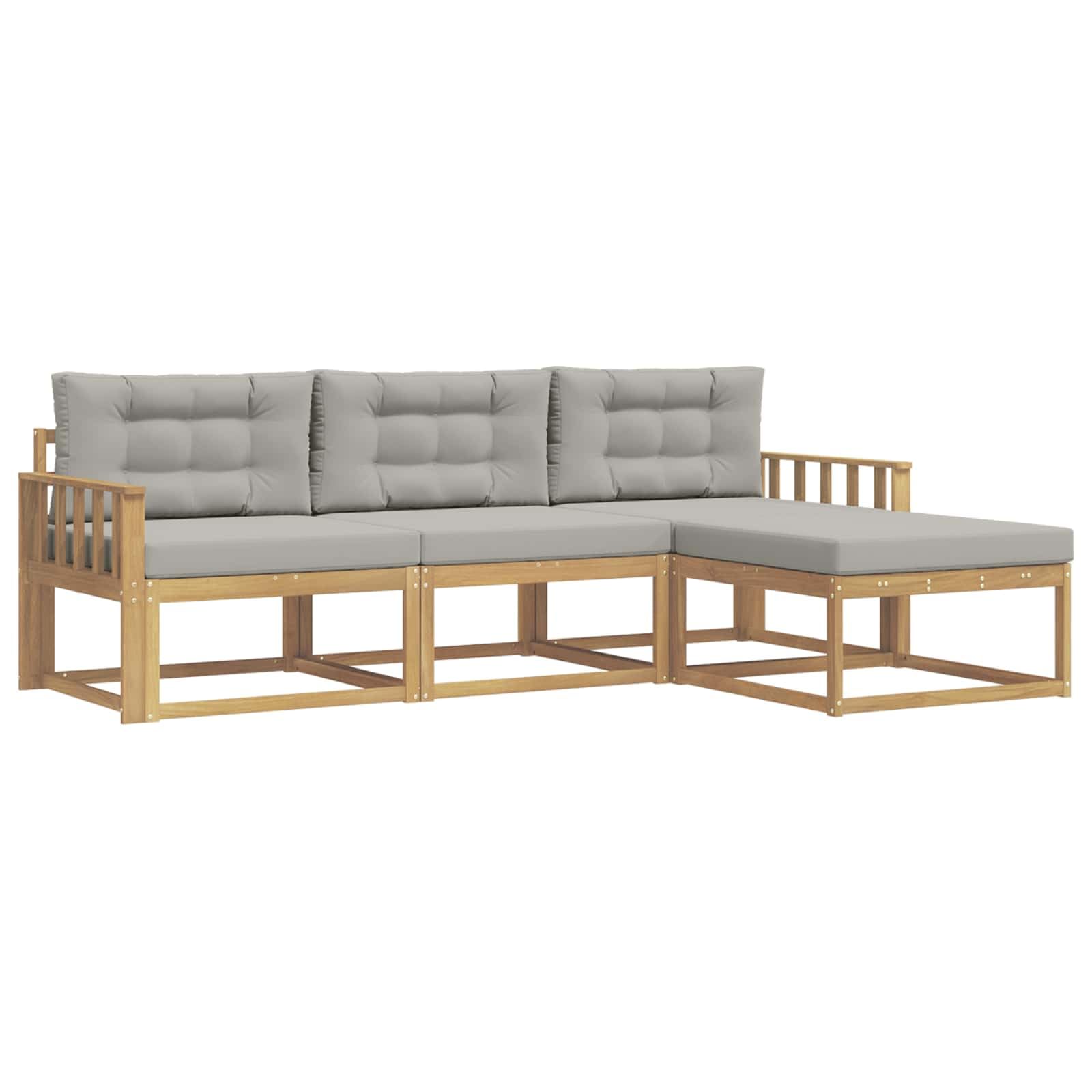 vidaXL Sofa na zewnątrzMeble ogrodoweZestaw Patio