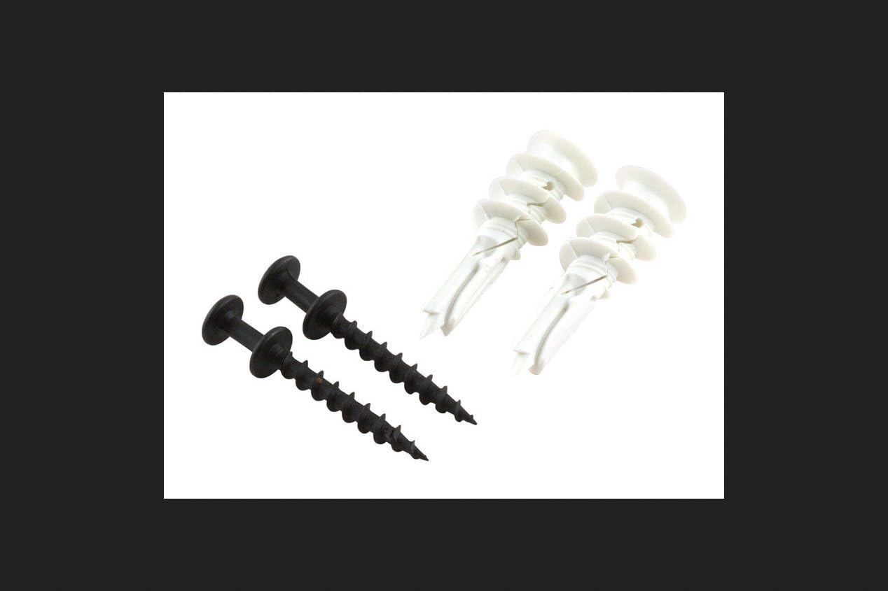 Hangman Bcdss2 Double Headed Hanger, Black (Pack of 10)