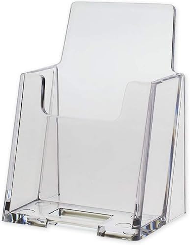 Miniatura 2 de SOURCEONE.ORG Tarjetero transparente vertical prémium para tarjetas de visita