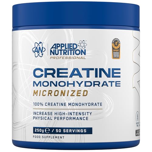 Applied Nutrition Unflavoured Creatine Monohydrate Powder 250g