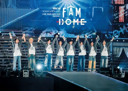 We're timelesz LIVE TOUR 2025-2026 episode 1 FAM DOME (通常盤)(3枚組) [Blu-ray]