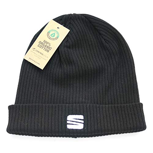 Gorro de punto Seat 6H1084308KAA confeccionado en algodon premium negro