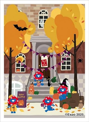 大阪・関西万博公式キャラクター ミャクミャク キャラクタースリーブ EN-1532 秋 パックのサムネイル