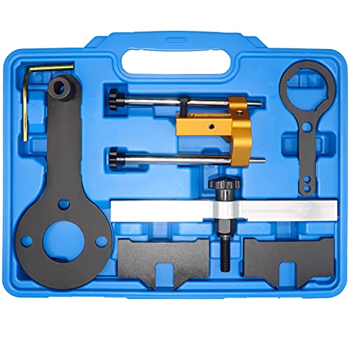 WISPAUSU Compatible with BMW V8 N63 S63(No Valve Lift) N65 N74 X5 X6 Drive 750I 760I Timing Locking Camshaft Tensioner Tool Kit