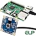 ELP 8MP USB Camera - Autofocus 4K PC & Raspberry Pi Mini UVC USB2.0 Webcam Board IMX179 Industrial Lightburn Camera for Laptop