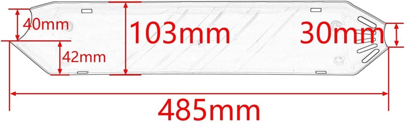 Motocross Exhaust Heat Shield Muffler Protector Cover Compatible With XC250 XC300 EXC250 EXC300 TPI 2020-2023(Carbon Fiber)