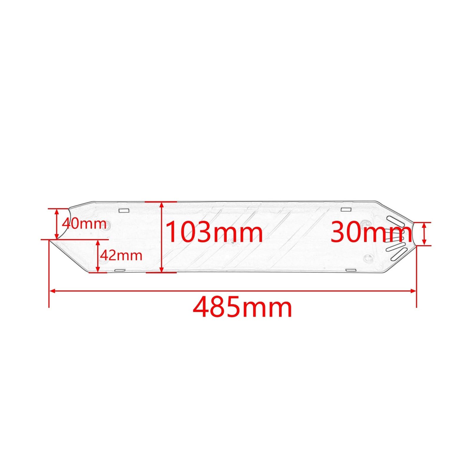 Protector de silenciador y Protector térmico de Escape for Motocicletas XC, XCW, EXC 250, 300, TE250 y TE300 (2020-2023)(Black)