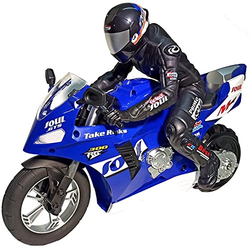 Bkrred Ferngesteuertes Auto RC Stunt-Motorrad Cover