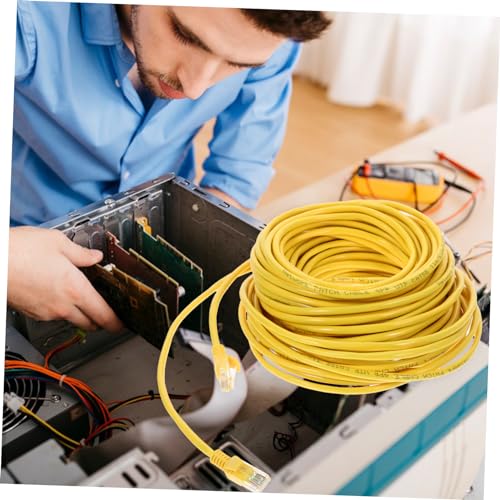 Cable Ethernet Cat 5e 20m para red y conexión miniatura 7