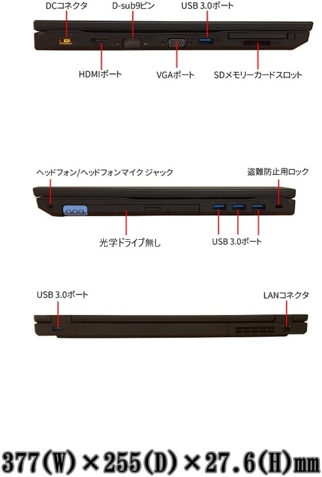 NEC 15.6型 ノートPC VX Windows 11 Core i5-8350U 整備済み品