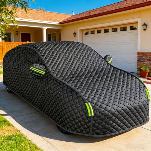 Bache Voiture Anti-grele épaissi pour Renaul R5 Gordini 1976-1981,Housse de Voiture Protection Exterieur Imperméable Respirante Contre Pluie Soleil...